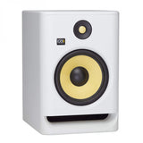 KRK RP8-G4 WN WHITE ROKIT MONITOR DA STUDIO 203 WATT BIAMPLIFICATO WOOFER 8" NERO + DSP ROOM TUNING TRAMITE APP BIANCO - TechSoundSystem.com