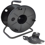 COBRA REEL XL AVVOLGICAVO IN PLASTICA TELAIO METALLO PIASTRA REMOVIBILE - TechSoundSystem.com
