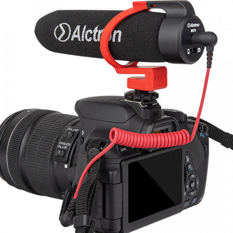 ALCTRON M578 MICROFONO A CONDENSATORE PER VIDEOCAMERA SMATPHONE E TABLET - TechSoundSystem.com