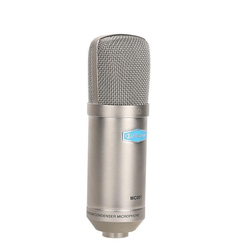 ALCTRON MC001 MICROFONO A CONDENSATORE DA STUDIO A DIAFRAMMA LARGO - TechSoundSystem.com