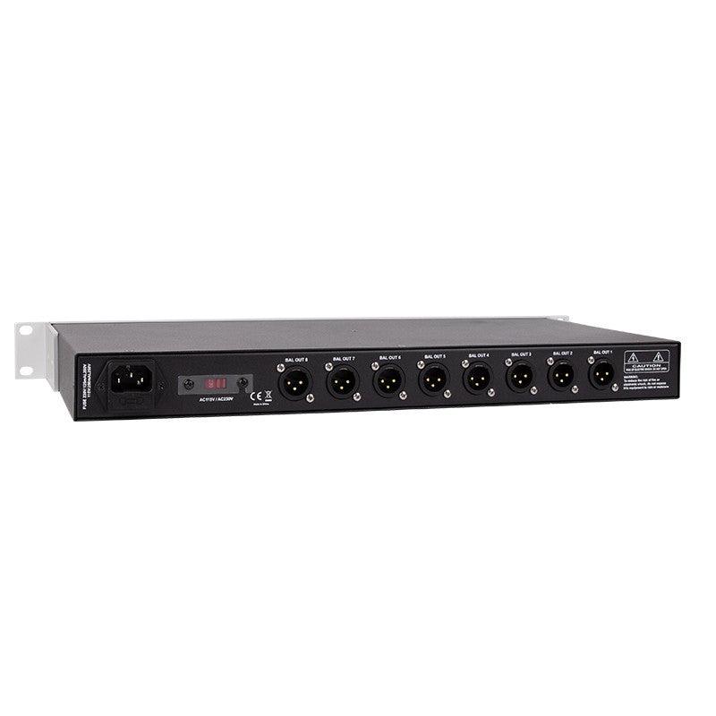 ALCTRON PRODI8 DI BOX ATTIVA 8 CANALI UNA UNITA' RACK - TechSoundSystem.com