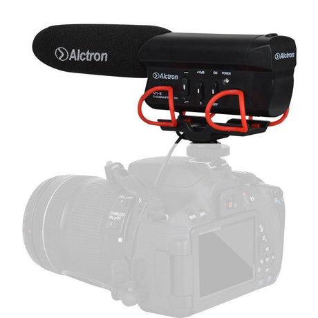 ALCTRON VM5 MICROFONO SHOTGUN PER VIDEOCAMERA - TechSoundSystem.com