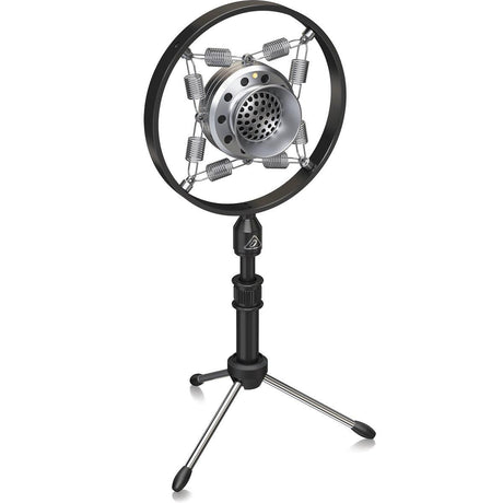 BEHRINGER BV635 SPRING MOUNT MICROFONO USB VINTAGE PER STREAMING - TechSoundSystem.com