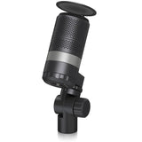 TC HELICON GO XLR MIC MICROFONO BROADCAST NERO CON POP FILTER - TechSoundSystem.com