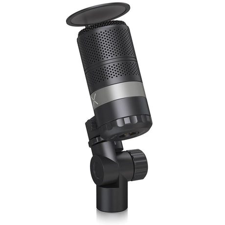 TC HELICON GO XLR MIC MICROFONO BROADCAST NERO CON POP FILTER - TechSoundSystem.com