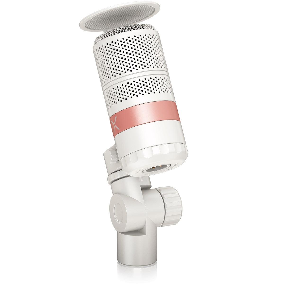 TC HELICON GO XLR MIC-WH MICROFONO BROADCAST WHITE CON POP FILTER BIANCO - TechSoundSystem.com