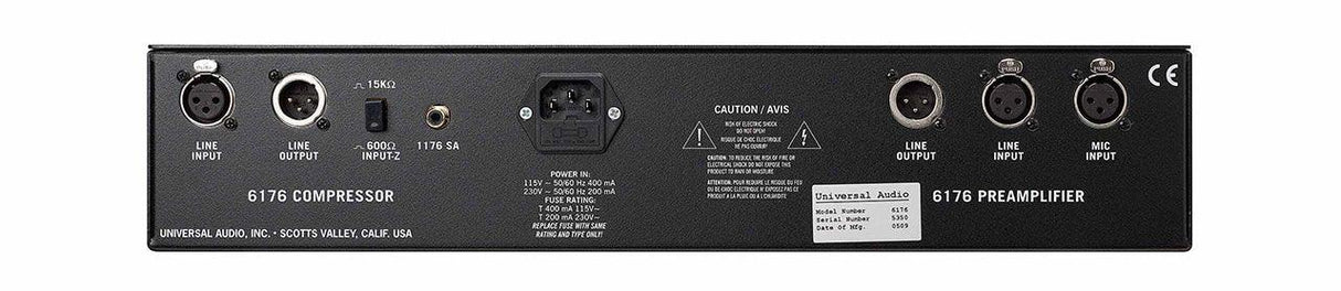 UNIVERSAL AUDIO 6176 - TechSoundSystem.com