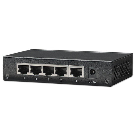 INTELLINET ETHERNET LAN SWITCH GIGABIT CON 5 PORTE RJ45 DA DESKTOP - TechSoundSystem.com