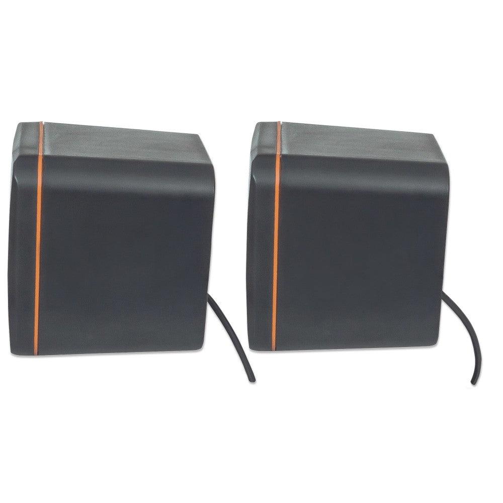 TECHLY ICC SP-320ETY COPPIA CASSE USB 2.0 E JACK 3.5MM - TechSoundSystem.com