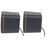 TECHLY ICC SP-320ETY COPPIA CASSE USB 2.0 E JACK 3.5MM - TechSoundSystem.com