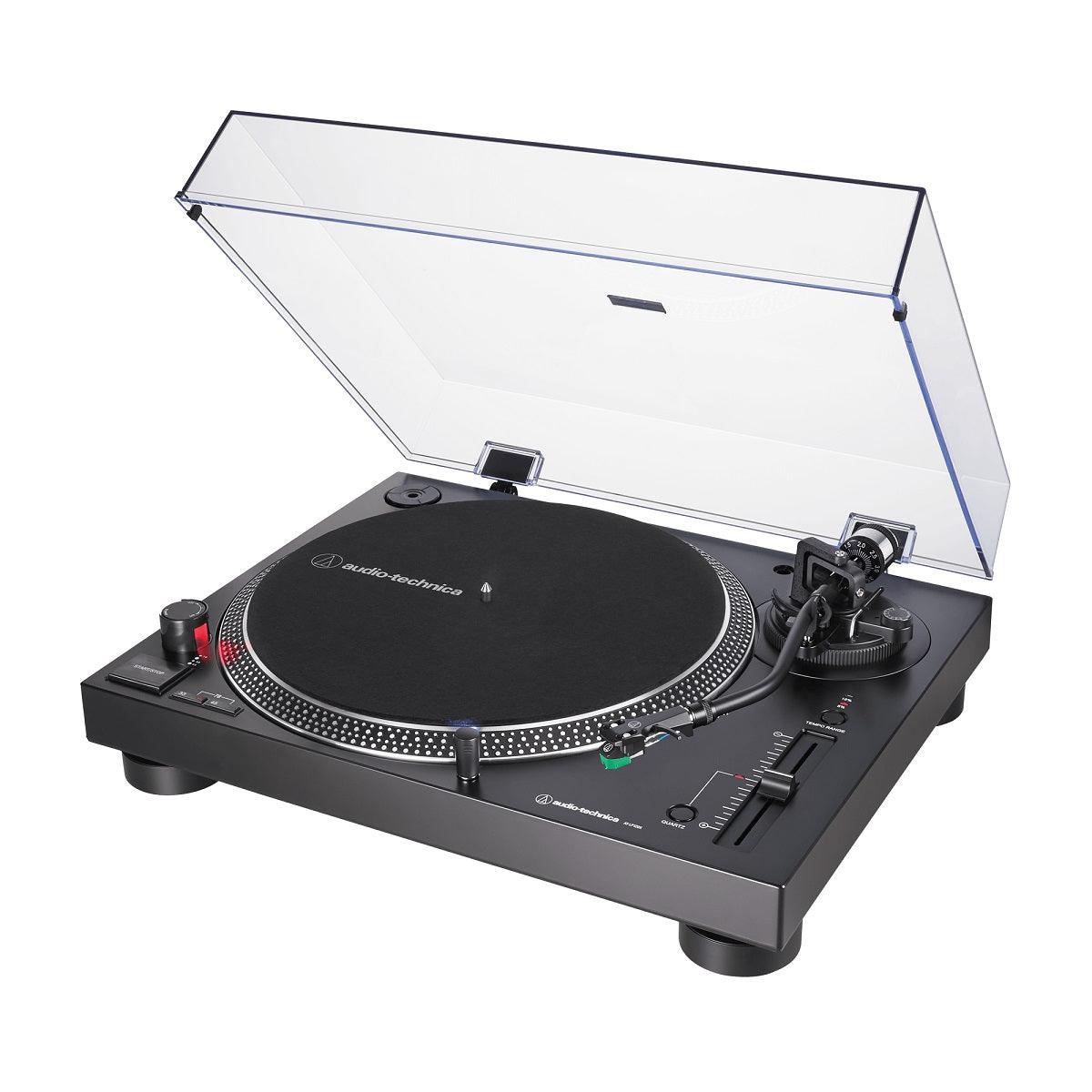 AUDIO TECHNICA AT LP120X USB GIRADISCHI PROFESSIONALE A TRAZIONE DIRETTA NERO EX-DEMO - TechSoundSystem.com
