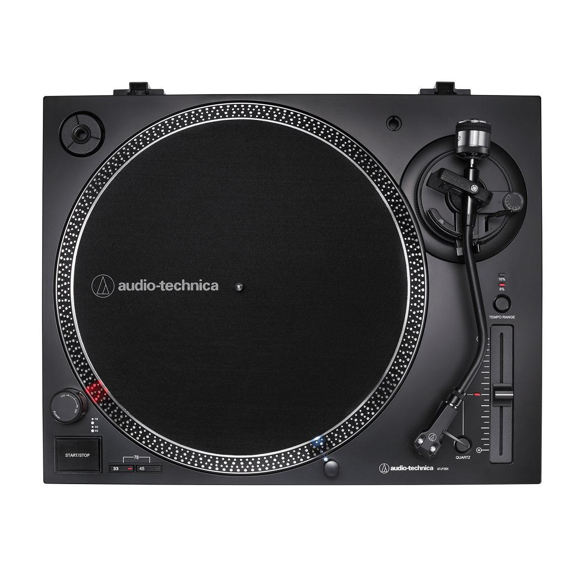 AUDIO TECHNICA AT LP120X USB GIRADISCHI PROFESSIONALE A TRAZIONE DIRETTA NERO EX-DEMO - TechSoundSystem.com