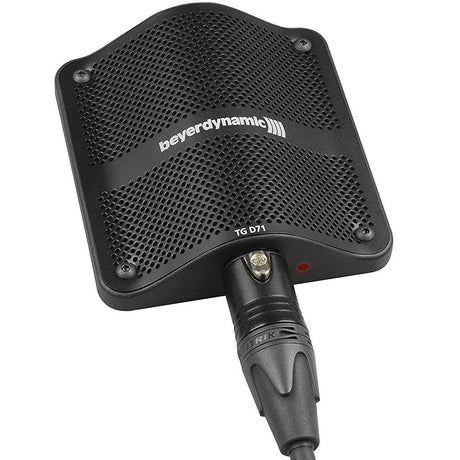 BEYERDYNAMIC TG D71 MICROFONO BOUNDARY A ZONA DI PRESSIONE PER GRANCASSA PIANOFORTE CAJON - TechSoundSystem.com
