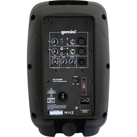 GEMINI AS2108P CASSA ATTIVA 2 VIE 500W PICCO WOOFER 8" 2CANALI EQ2 BANDE - TechSoundSystem.com