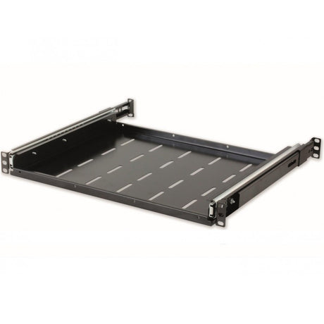 INTELLINET I-CASE SLIDE-350B MENSOLA CON RIPIANO SCORREVOLE FORATO DA RACK 19" - TechSoundSystem.com