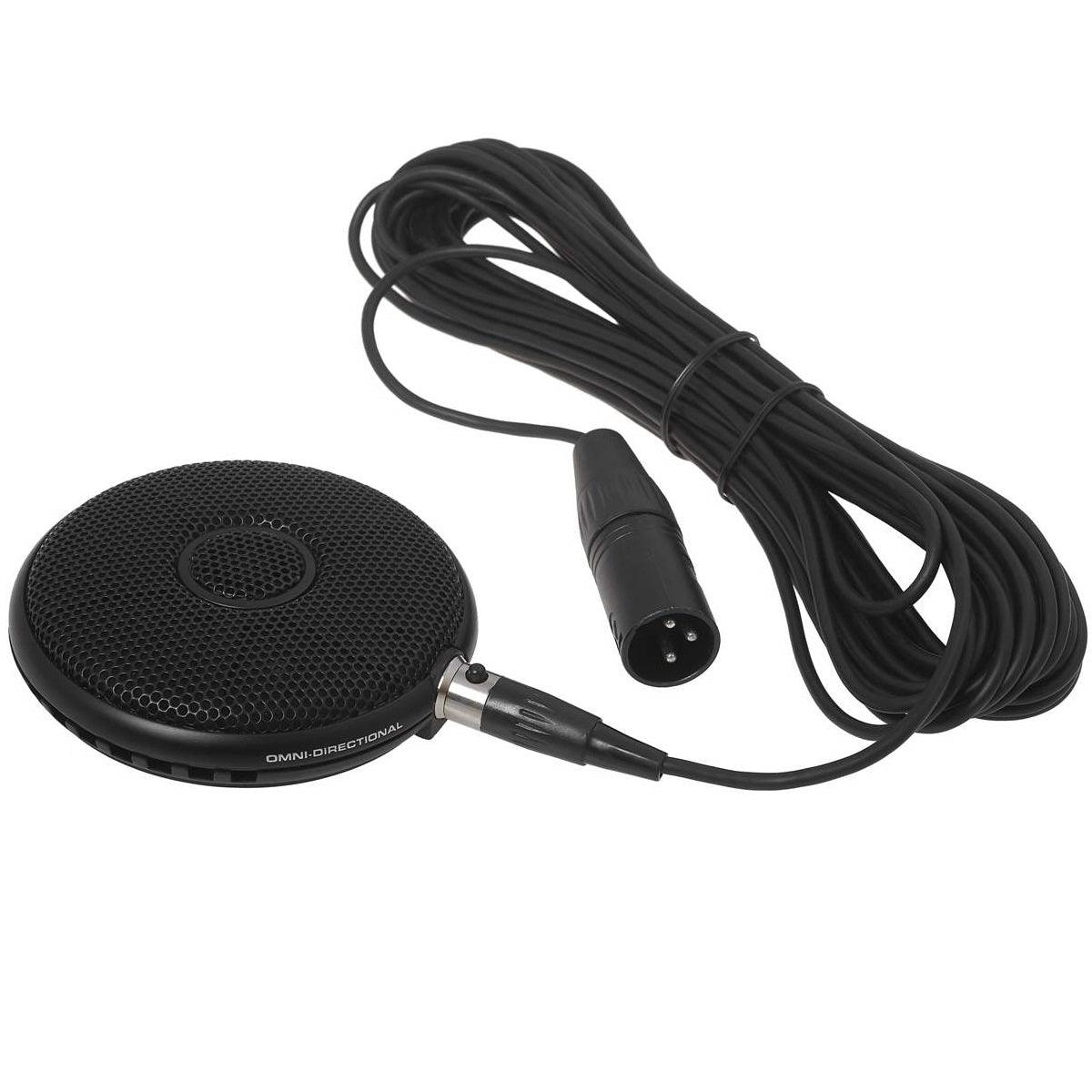 SUPERLUX E304B MICROFONO BOUNDARY A ZONA DI PRESSIONE NERO EX-DEMO - TechSoundSystem.com