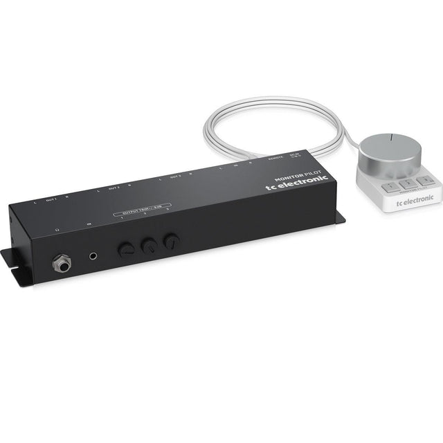 TC ELECTRONIC MONITOR PILOT DESKTOP CONTROLLER VOLUME MONITORING PER MONITOR E CUFFIE - TechSoundSystem.com