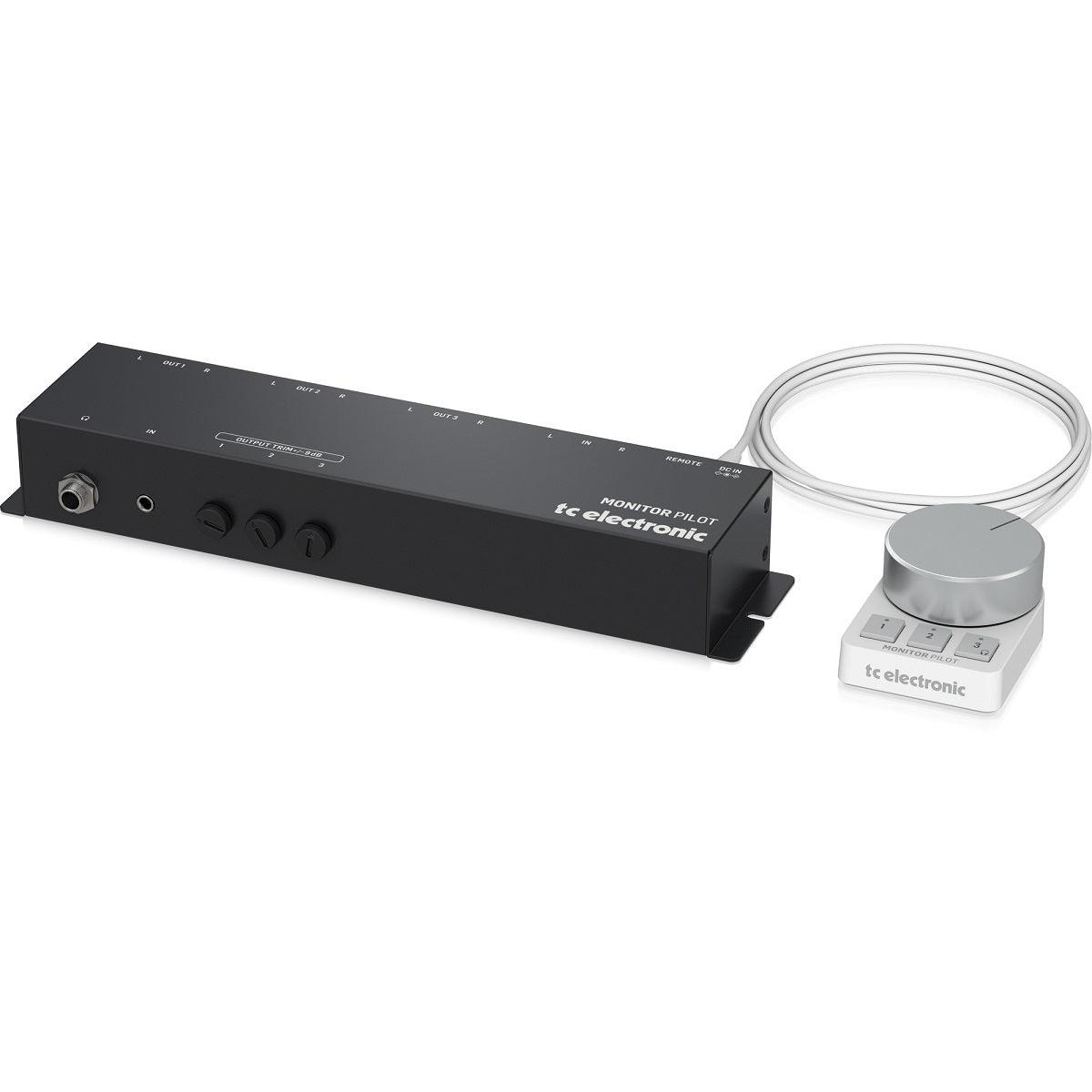 TC ELECTRONIC MONITOR PILOT DESKTOP CONTROLLER VOLUME MONITORING PER MONITOR E CUFFIE - TechSoundSystem.com