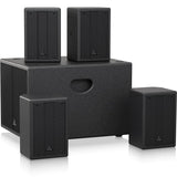 BEHRINGER SAT 1004 BUNDLE 4 CASSE PASSIVE 4" E SUBWOOFER ATTIVO 8" 600W - TechSoundSystem.com