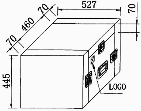 EXTREME YC10U9M FLIGHT CASE LEGNO 10MM COMBO UNITA RACK 10U MIXER 9U SCATTI 3 COPERCHI 10 CHIUSURE 4 MANIGLIE - TechSoundSystem.com