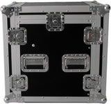 EXTREME YC10UR9M FLIGHT CASE LEGNO 10MM COMBO UNITA RACK 10U MIXER 9U 3 COPERCHI 10 CHIUSURE 4 MANIGLIE 4 RUOTE - TechSoundSystem.com