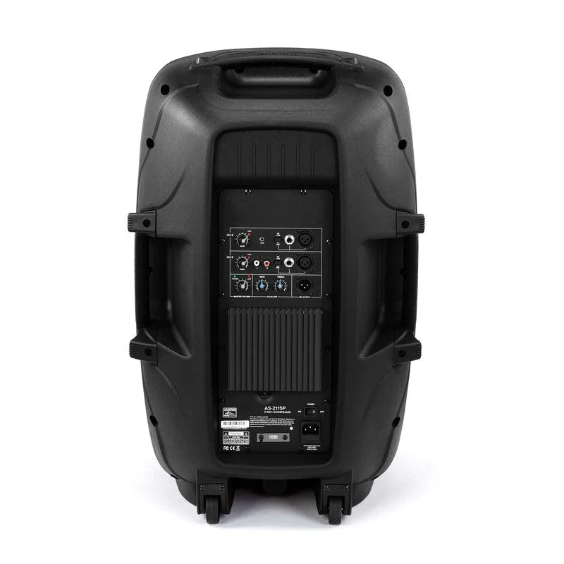 GEMINI AS2115P CASSA ATTIVA 2 VIE 2000W PICCO WOOFER 15" 2 CANALI EQ2 BANDE - TechSoundSystem.com
