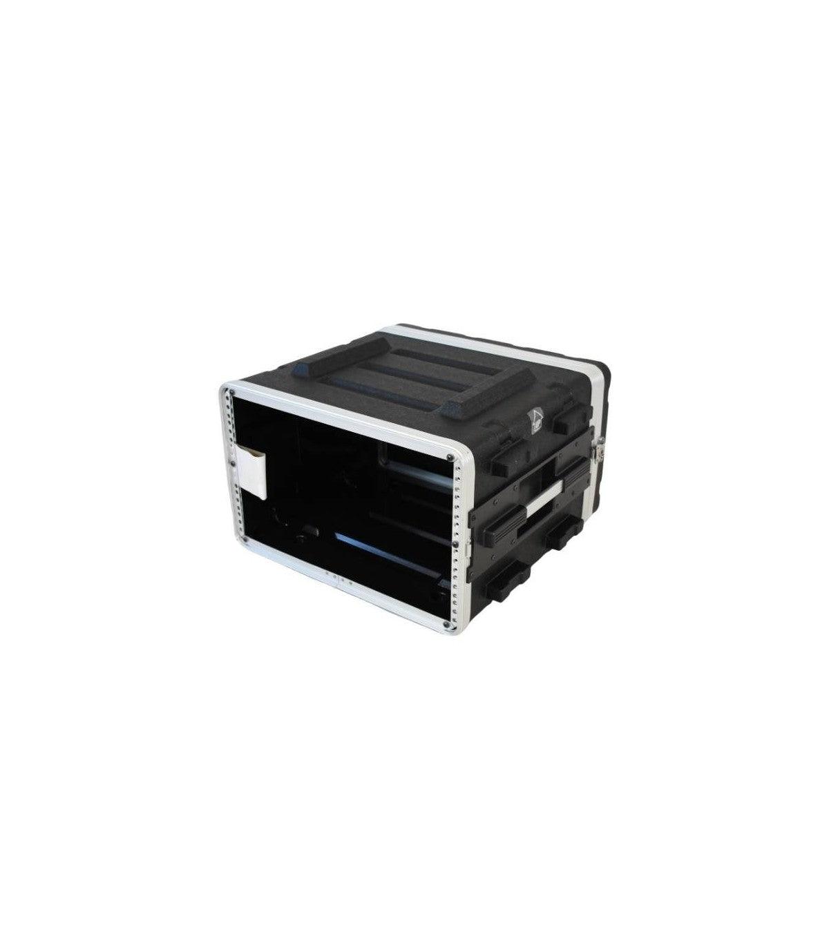 FLYPRO AUDIO FLIGHT CASE 6 UNITA IN PLASTICA COLORE NERO LEGGERO E RESISTENTE - TechSoundSystem.com