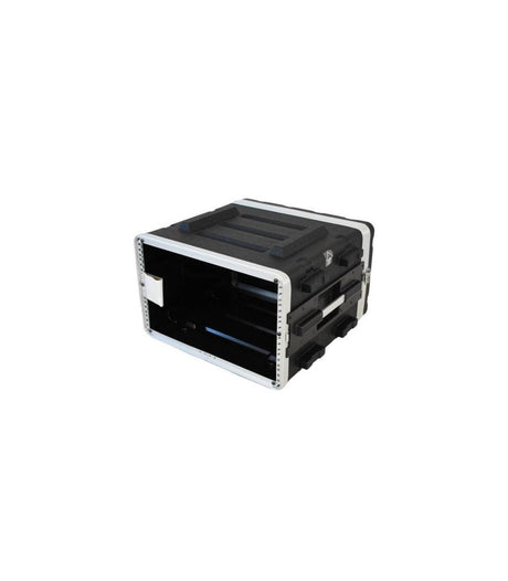 FLYPRO AUDIO FLIGHT CASE 6 UNITA IN PLASTICA COLORE NERO LEGGERO E RESISTENTE - TechSoundSystem.com