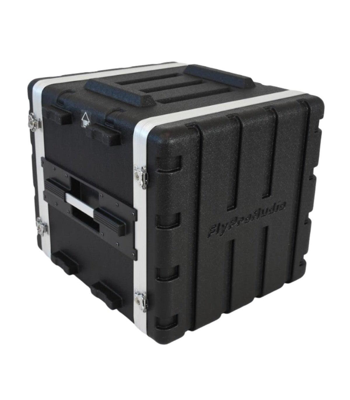 FLYPRO AUDIO FLIGHT CASE 10UNITA IN PLASTICA COLORE NERO LEGGERO E RESISTENTE - TechSoundSystem.com