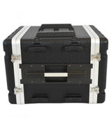 FLYPRO AUDIO FLIGHT CASE 8 UNITA IN PLASTICA COLORE NERO LEGGERO E RESISTENTE IN ABS - TechSoundSystem.com