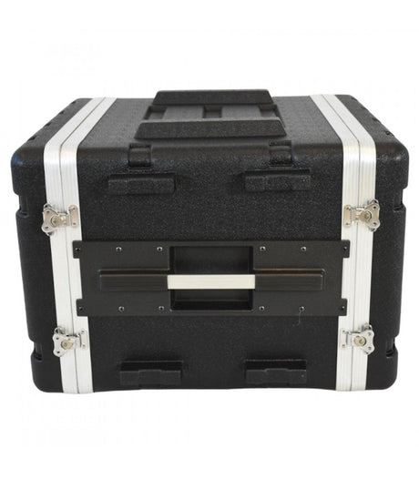 FLYPRO AUDIO FLIGHT CASE 8 UNITA IN PLASTICA COLORE NERO LEGGERO E RESISTENTE IN ABS - TechSoundSystem.com