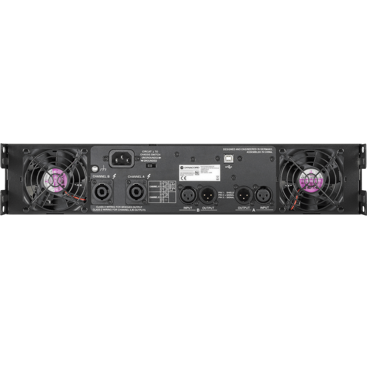 DYNACORD L3600FD DSP FINALE DI POTENZA STEREO 6000W - TechSoundSystem.com