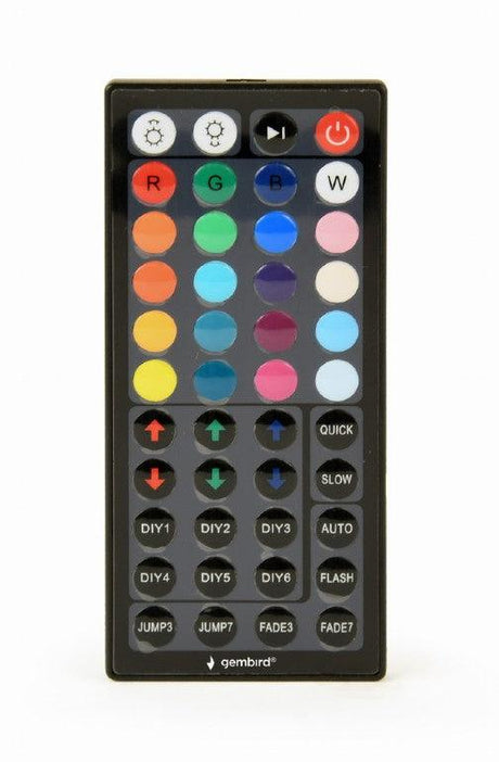 GEMBIRD LED-S-RGB500-01 STRISCIA LED RGB IP65 5 METRI + TELECOMANDO DI CONTROLLO - TechSoundSystem.com
