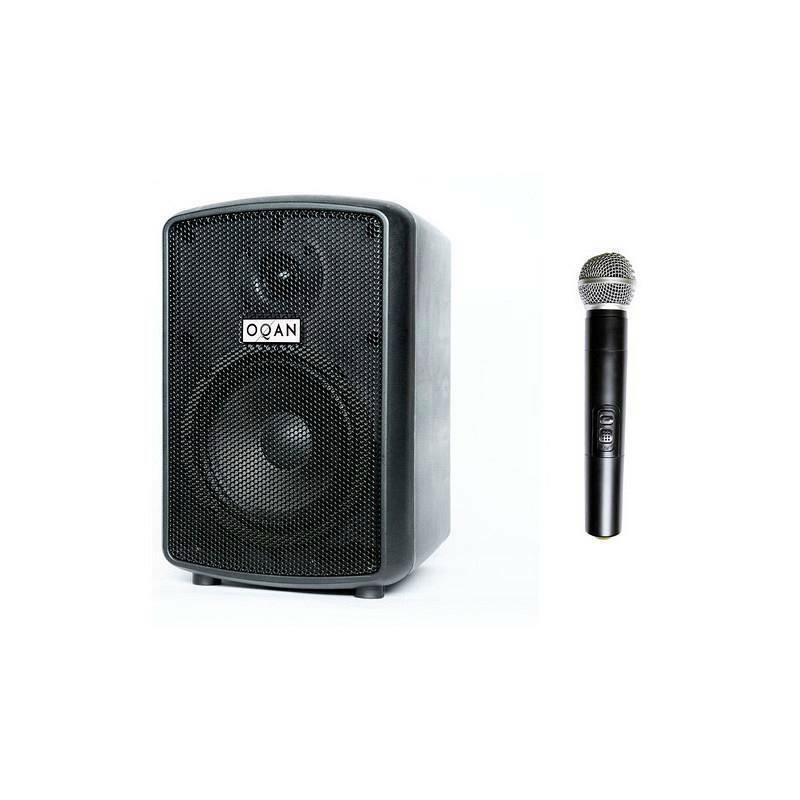 OQAN QLS-6 STREET PARTNER CASSA ATTIVA A BATTERIA 2 VIE 100W PICCO WOOFER 6.5" BLUETOOTH + USB CON MICROFONO WIRELESS - TechSoundSystem.com
