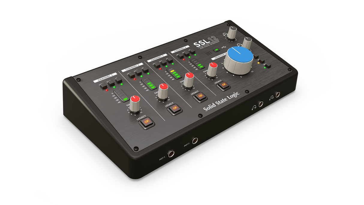SOLID STATE LOGIC SSL 12 AUDIO INTERFACE - TechSoundSystem.com