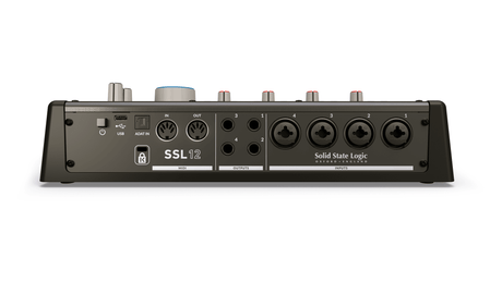 SOLID STATE LOGIC SSL 12 AUDIO INTERFACE - TechSoundSystem.com
