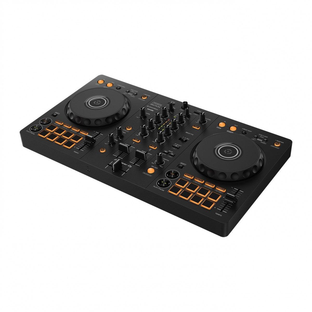 PIONEER DDJ-FLX4 CONTROLLER DJ 2 CANALI PER REKORDBOX E SERATO DJ PRO - TechSoundSystem.com
