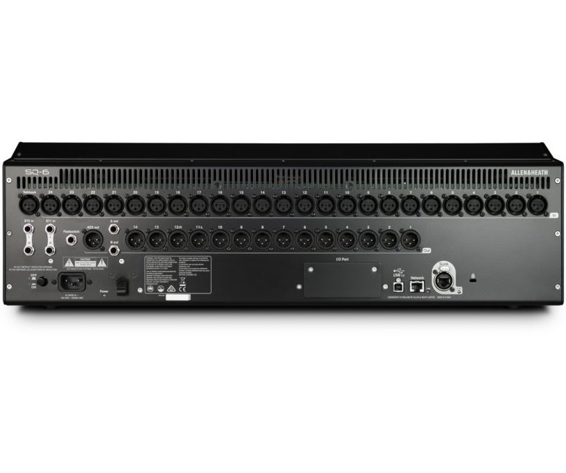 ALLEN&HEATH SQ6 MIXER DIGITALE 48 CANALI 25 FADER CON SCHERMO TOUCH DA 7" - TechSoundSystem.com