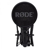 RODE NT1 5TH GENERATION BLACK MICROFONO A CONDENSATORE CARDIOIDE USB/XLR + SOSPENSIONE ELASTICA + FILTRO ANTIPOP - TechSoundSystem.com