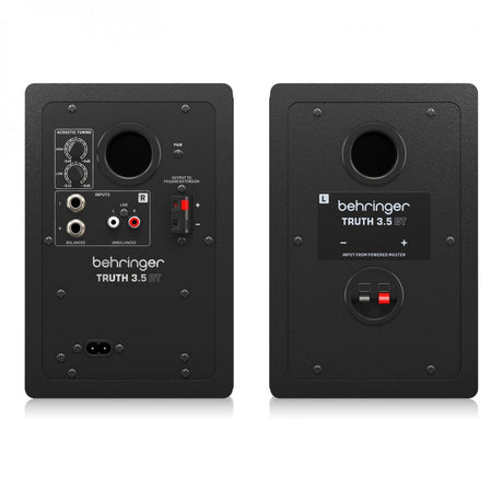 BEHRINGER TRUTH 3.5 BT COPPIA MONITOR STUDIO BLUETOOTH 64W WOOFER 3.5" - TechSoundSystem.com