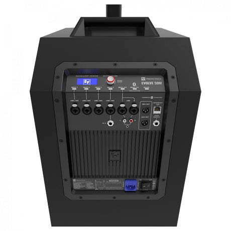 ELECTRO VOICE EVOLVE 50M BLACK SISTEMA A COLONNA BLUETOOTH 1000 WATT SUBWOOFER 12" + 8x3.5" - TechSoundSystem.com