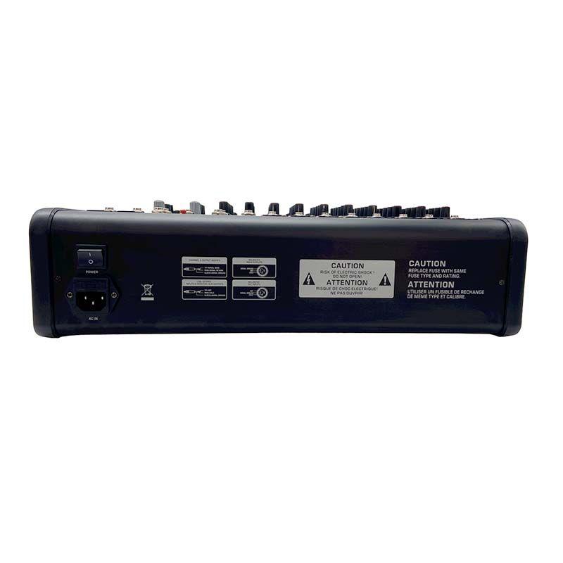 ATOMIC MIX-A 12 MIXER 8 CANALI MONO 2 STEREO 99 EFFETTI USB BLUETOOTH - TechSoundSystem.com