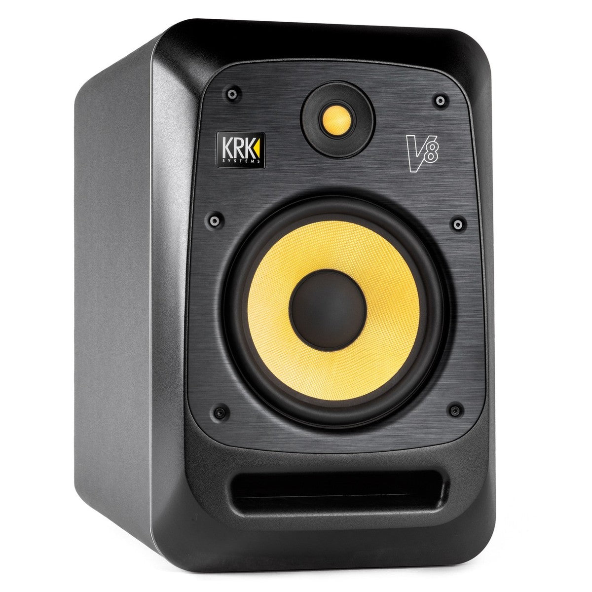 KRK V8 S4 BLACK MONITOR DA STIDIO ATTIVO 2 VIE 8" - 1" 230 WATT - TechSoundSystem.com
