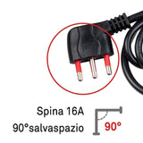 ROSI EMILIA RS94073 MULTIPRESA 4 USCITE SCHUKO+10A+16A INTERRUTTORE LUMINOSO CAVO 1.5MT - TechSoundSystem.com