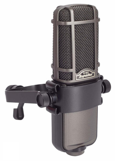 SUPERLUX R102 MICROFONO DA STUDIO A NASTRO DIAFRAMMA A 8 - TechSoundSystem.com