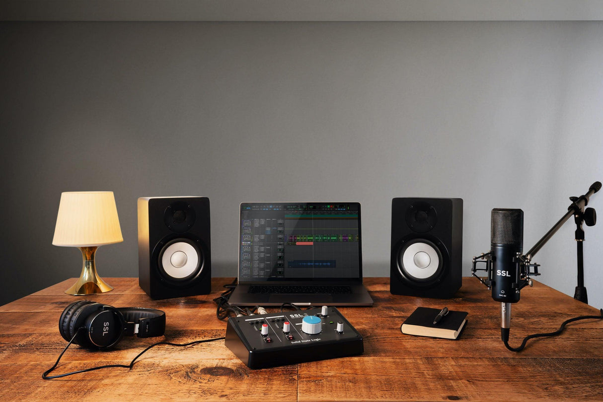 SOLID STATE LOGIC SSL 2 RECORDING PACK - TechSoundSystem.com