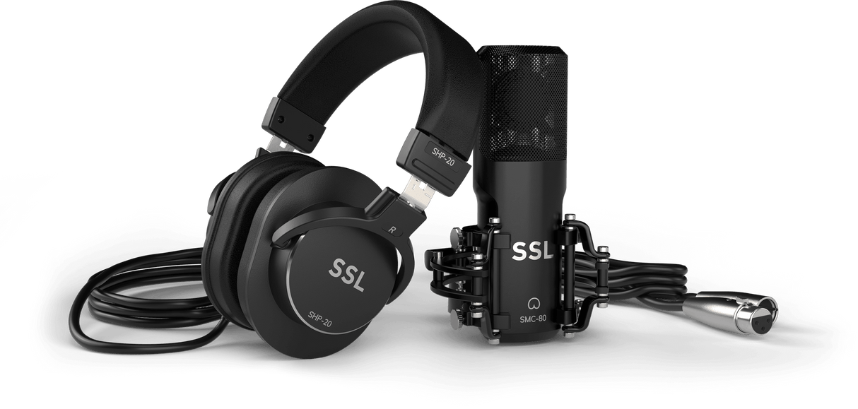 SOLID STATE LOGIC SSL 2 RECORDING PACK - TechSoundSystem.com