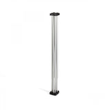 STRUTTURA A RAGNO 50 X 50 CM IN ACCIAIO ANODIZZATO 4 PUNTI DI APPOGGIO ALTEZZA 160 CM - TechSoundSystem.com
