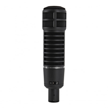 ELECTRO VOICE RE20 BLACK MICROFONO DINAMICO CARDIOIDE PER VOCE OTTONI E GRANCASSA - TechSoundSystem.com