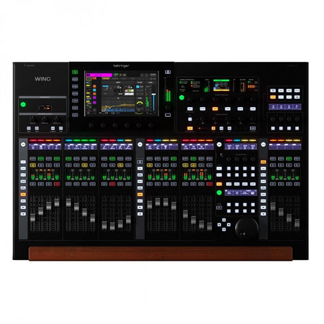BEHRINGER WING BK MIXER DIGITALE 48 CANALI 8 PREAMPLIFICATORI MIDAS PRO 3 KLARK TEKNIK SUPERMAC AES50 28 BUS - TechSoundSystem.com
